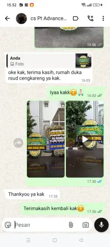 Testimonial Papan Bunga Pernikahan mekarrahayu