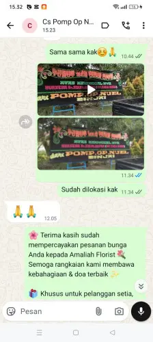 Testimonial Papan Bunga mekarrahayu