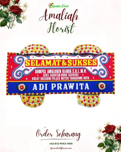 Karangan Bunga Ucapan Selamat mekarrahayu